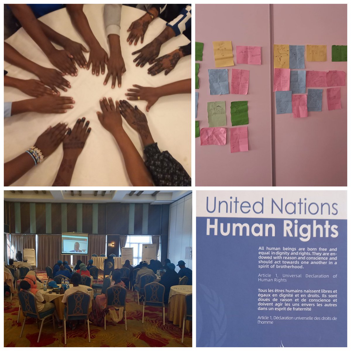 OHCHR_ESARO's tweet photo. @OHCHR_EARO held this week a workshop on #TransitionalJustice targeting 8 victims/survivors’ associations in #Ethiopia in collaboration with @EthioHRC, #ICTJ, #AHA &amp; the National Victims &amp; Survivors Network of Kenya. https://t.co/enyEV1oaWL