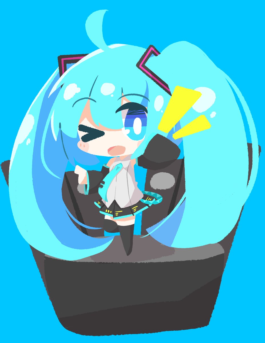 初音ミク 「ミクさん 」|✌篠=ミヤ✌のイラスト