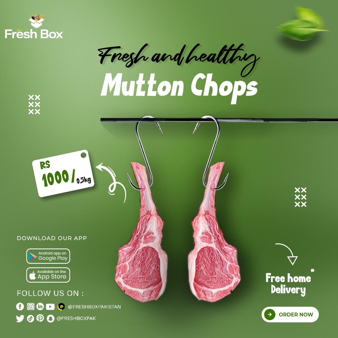 freshboxpak's tweet photo. Juicy, flavorful, and always fresh – our Mutton Chops are the perfect choice for a satisfying meal. Explore the deliciousness at FreshBox!
#Islamabad
Download our app, and order now from Fresh Box! 📱For Android https://t.co/QN8avfBqJE 📷For App store https://t.co/DN9SKZCRwZ https://t.co/53qJNguNTd