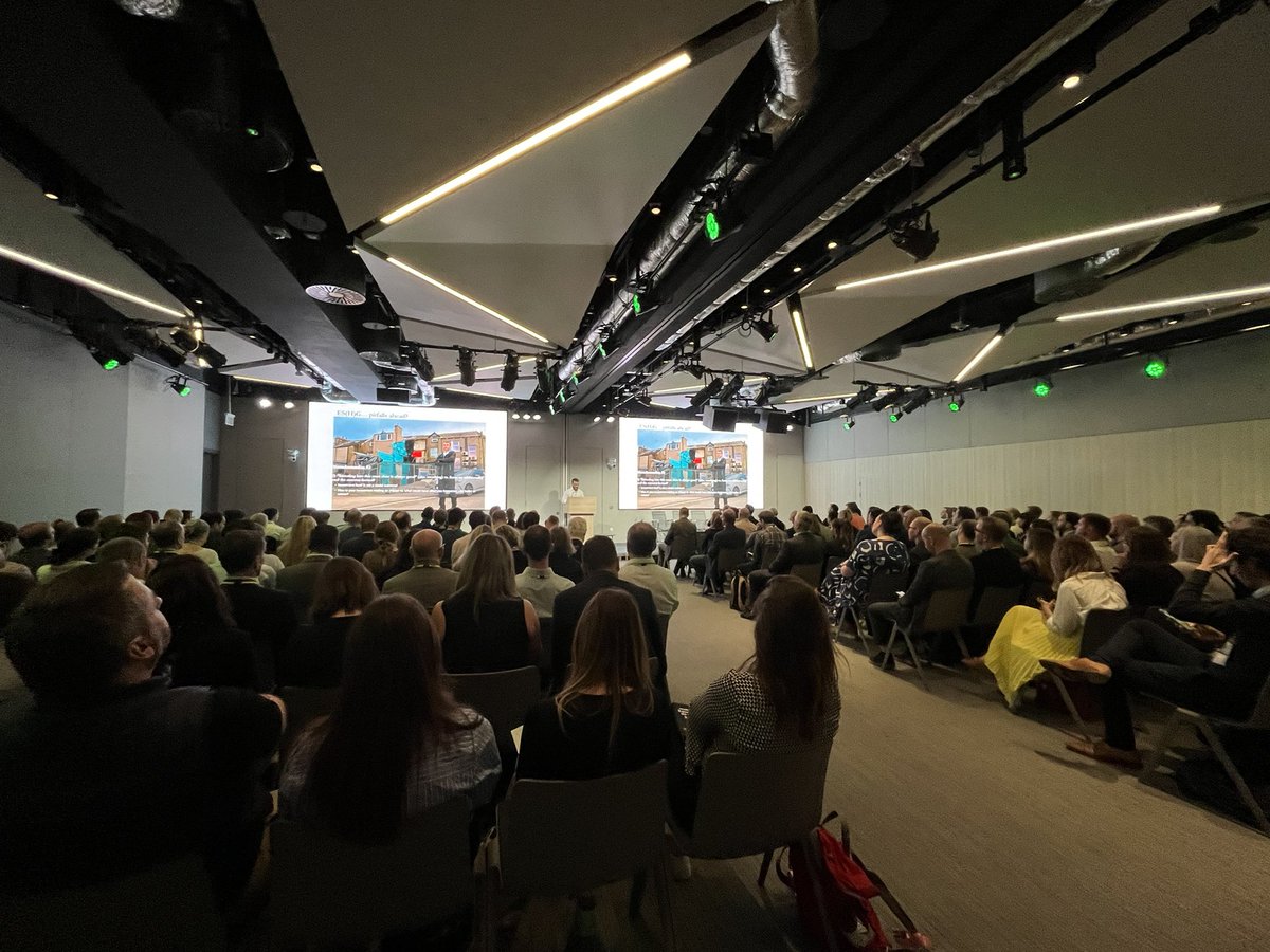 matlown's tweet photo. .@TFTConsultants is proud to support British Council for Offices’ #BCOesg2023 conference. It’s a full house. #ESGConference https://t.co/gCrGRvVLs9