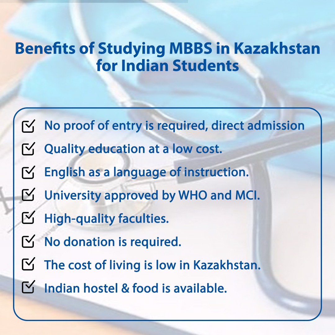 👩‍⚕️ Can I get a job after MBBS in Kazakhstan? 🌍

#MBBSKazakhstan #MedicalCareer #StudyAbroad #Healthcare #GlobalMedicine #CareerPath #DoctorLife #InternationalOpportunities #MedicalGraduate #KazakhstanEducation #HealthcareWorld #WorldwideMedicine 🎒