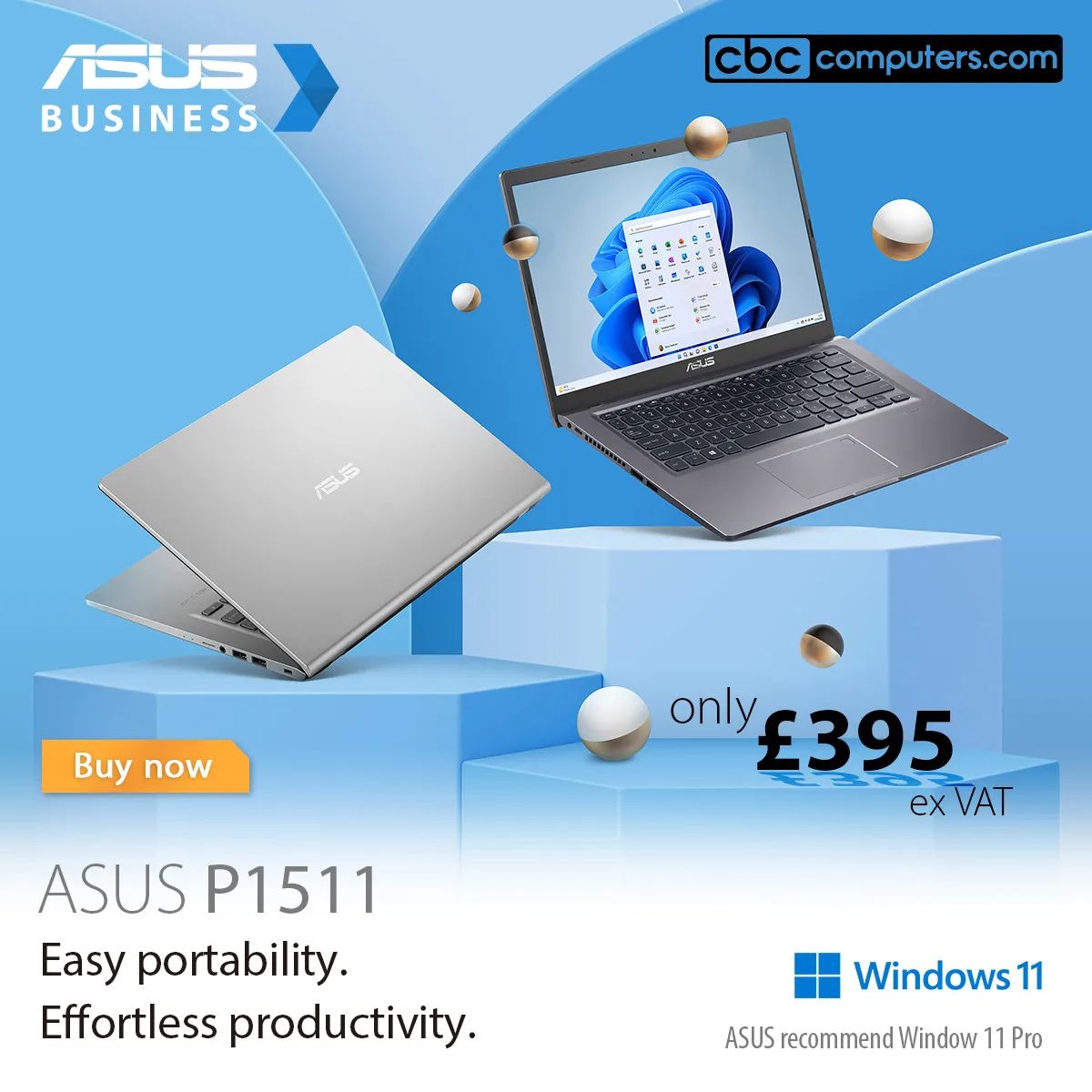 cbccomputers's tweet image. Take on the world with the ASUS P1511 laptop!  Wide-angle screens for endless possibilities and military-grade toughness to withstand anything life throws at you. 
Learn more here - buff.ly/3EZCGMB 
#ASUS #ASUSLaptop  #edtech #technology #computer #business #modern