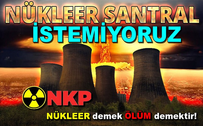 NKP, #Akkuyu Nükleer Güç Santralı’nın Türkiye Cumhuriyeti’ne değil Rusya Federasyonu’na ait olduğunu dair bir basın açıklaması yaptı. “Akkuyu Nükleer Santrali, dünya üzerinde başka bir devletin topraklarında Rusya Federasyonu’na ait ilk ve tek nükleer santral olacaktır'