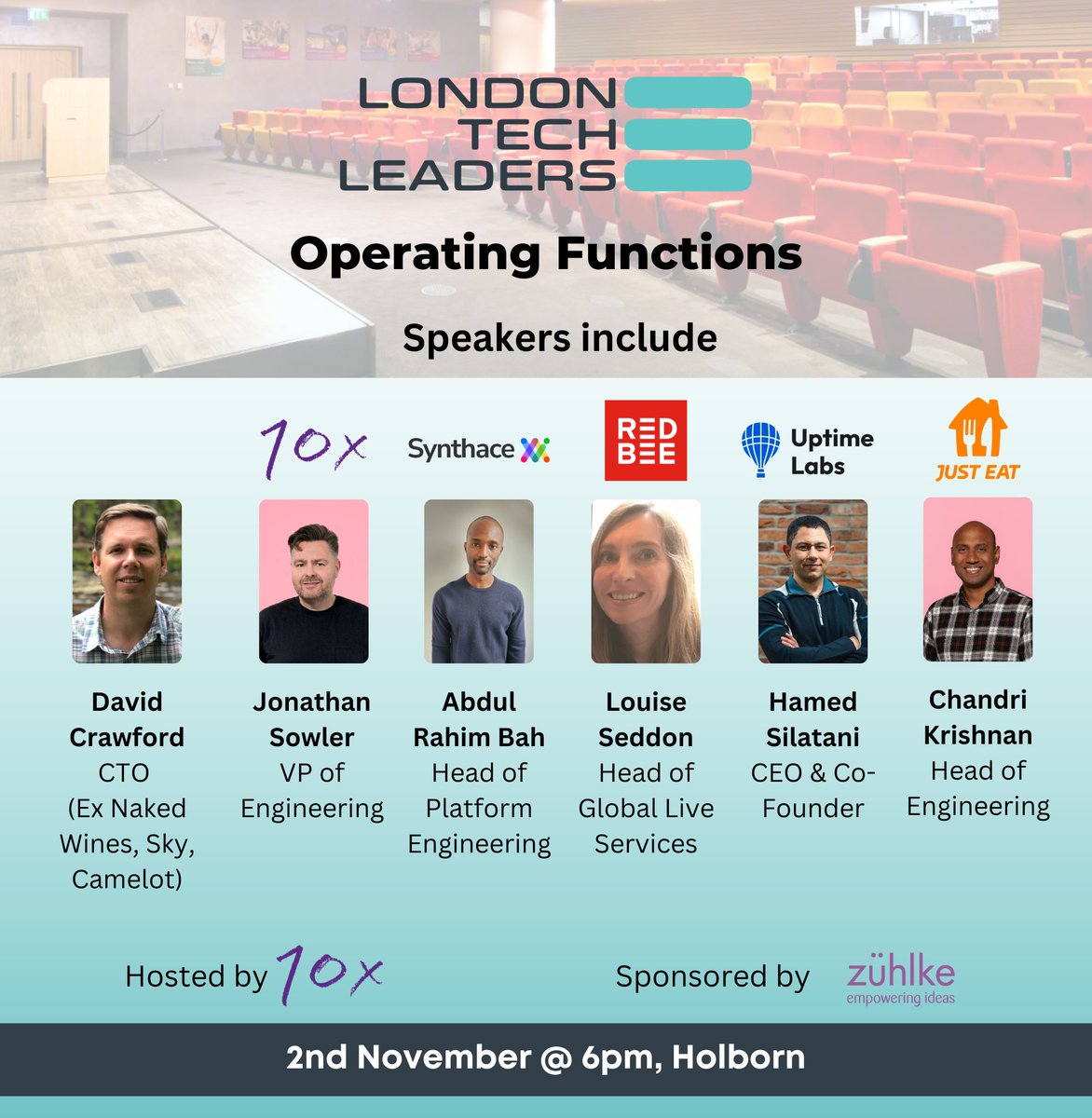 Just 3 weeks until our next event! Sign up below londontechleaders.io/event/london-t…