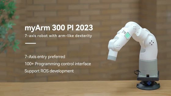 NewChinaGadget's tweet image. #ElephantRobotics myArm 300 Pi, 7-Axis Desktop Robotic Arm with Arm-Like Dexterity
chinagadgetsreviews.com/elephant-robot…