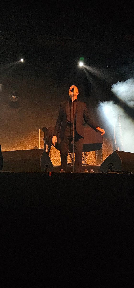 Myattmode's tweet photo. @_blancmange_ Thank you for an excellent performance at the @yorkbarbican A fully appreciative crowd and it was a bonus to briefly meet you afterwards, thank you 🙂👍 https://t.co/IdCiPyrALp