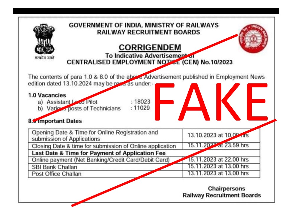 RRB Siliguri tweet media