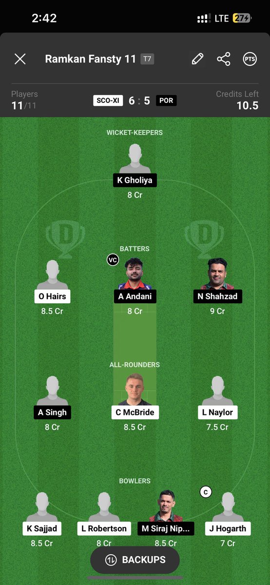 Aidansharm96's tweet photo. All t10 gl team anthor team coming telegram link profile bio
#t10 #dream11 https://t.co/AE3pJLQUDG