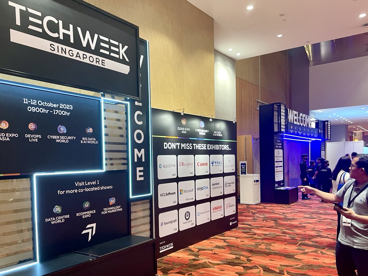 SANGFOR's tweet photo. As we wrap up an incredible journey at Cyber Security World Asia 2023, we want to take this opportunity to thank everyone who visited our Sangfor booth.
#CSWA #CSWA2023 #TechWeekSingapore #CyberSecurityWorldAsia https://t.co/u5RQrMZlgD