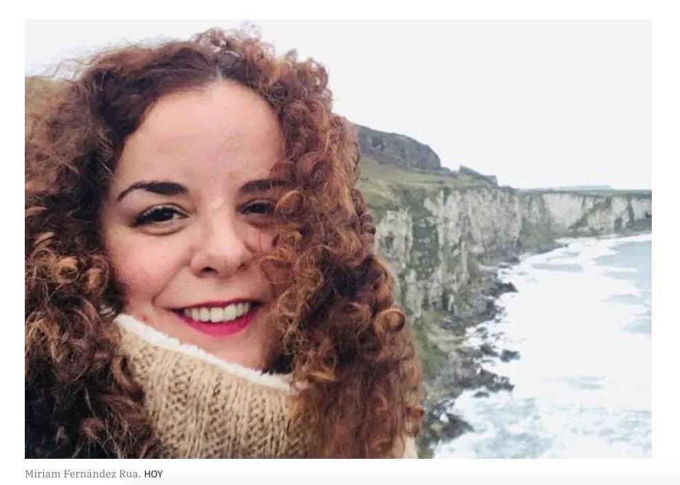 Se nos ha ido la periodista Miriam Fernández Rua <a href="/miriamfRu/">Miriam Gonzalez</a> En sus crónicas había siempre una sensibilidad especial para destacar el lado humano y social 🎭 🐕 🌊 🇵🇹de cada noticia. Nuestras condolencias a la familia y a <a href="/hoyextremadura/">Diario HOY</a>