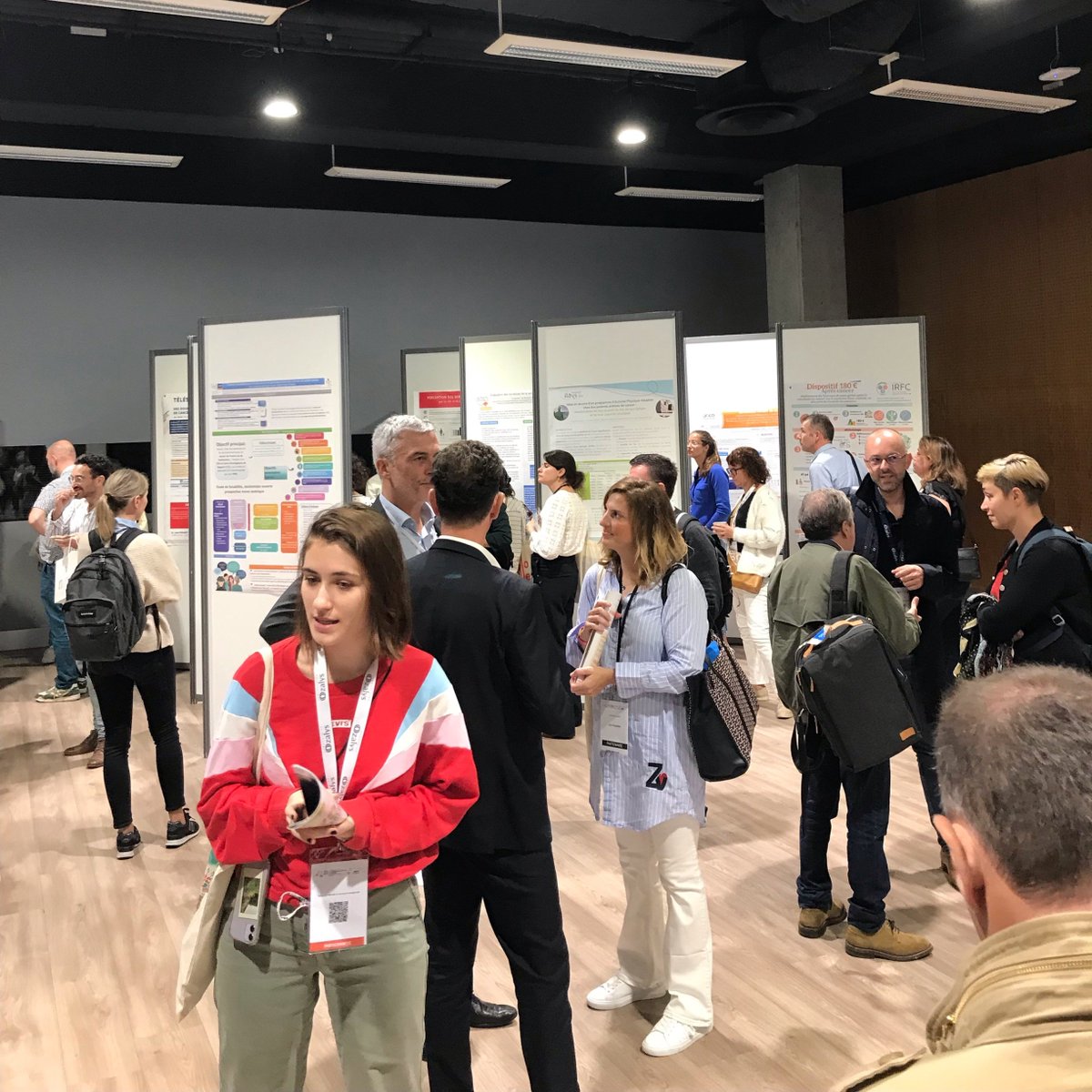 Après une session introductive mémorable, place aux rencontres, au partage.
Le congrès de l'<a href="/AFSOS_officiel/">AFSOS</a> c'est aussi prendre le temps d'échanger entre confrères/consœurs et découvrir les actualités proposées par les partenaires/acteurs en oncologie.