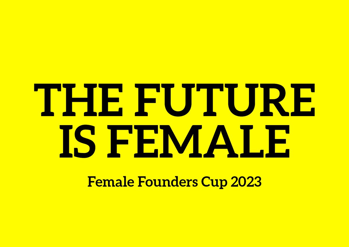 Der FEMALE FOUNDERS CUP 2023 ist am Start!
➡️Es ist DAS Pitch-Event für Frauen in BaWü 👩‍💼! Bewirb dich bis zum 30.11.23, um die Chance zu bekommen, bei diesem Event speziell für Gründerinnen pitchen zu können!
Weiter Infos gibts hier: startupbw.de/female-founder…