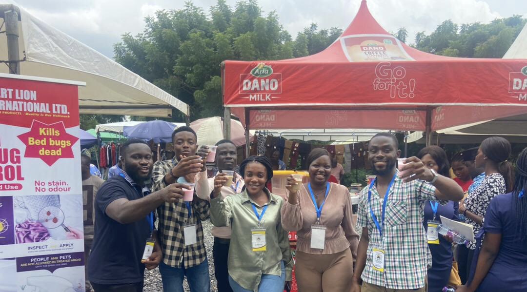 So yesterday at the 61st annual national conference #chass I with my colleagues tried @danomilkgh for the first time and woo 😯 the taste was beautiful. Go for DANO milk anytime you visit any supermarket or shop nearby and get yours. Trust me, you going to love it🤤
 #Goforit 😇