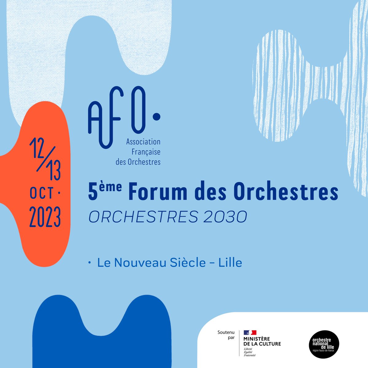 Le syndicat est présent et intervient au 5ème Forum des orchestres « orchestres 2030 » de @aforchestres @onlille @SNAM_CGT @ForcesMusicales