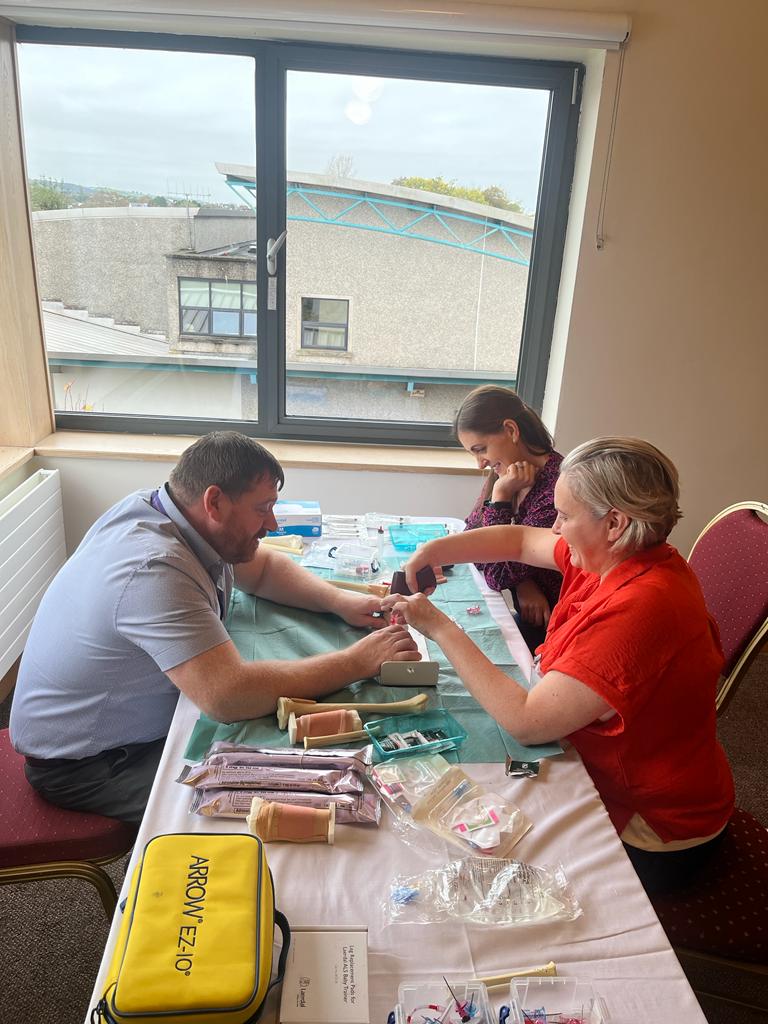 Time for talking is over, time to get the drill #APLS_Cork