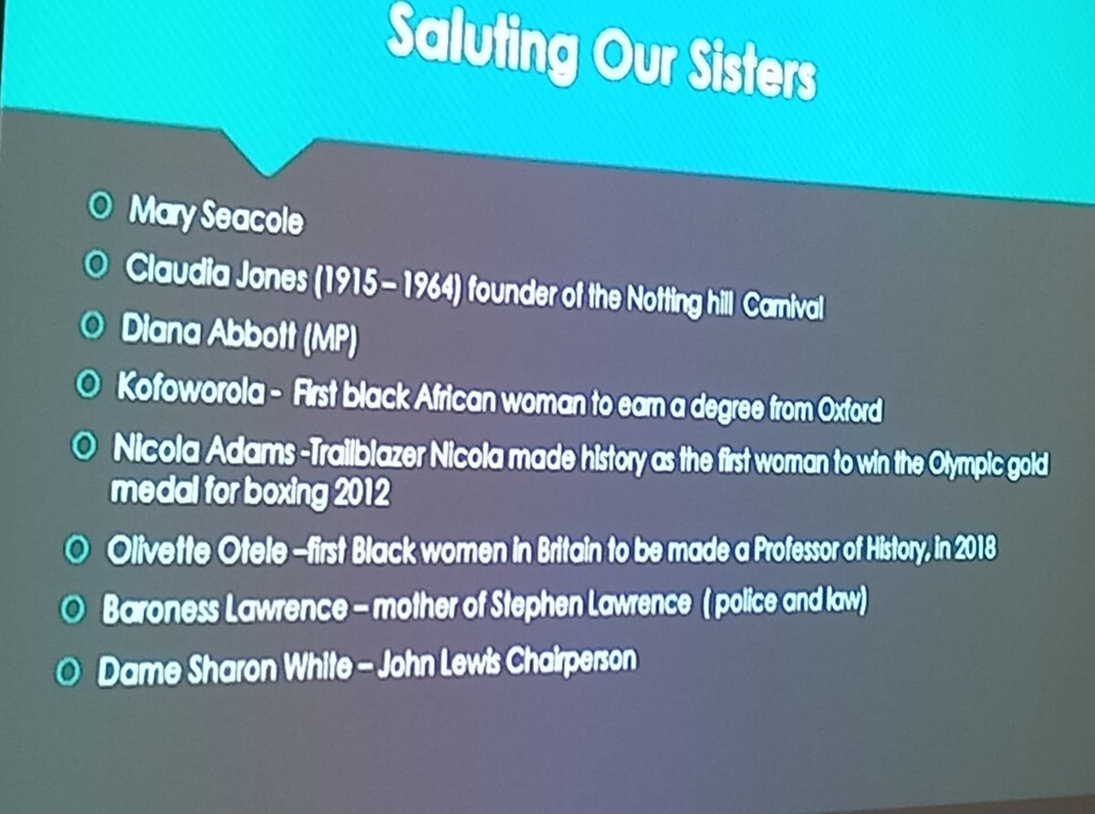 Saluting our sisters. <a href="/HPFT_NHS/">Hertfordshire Partnership University NHS FT (HPFT)</a>  Black History Month, Norwich
