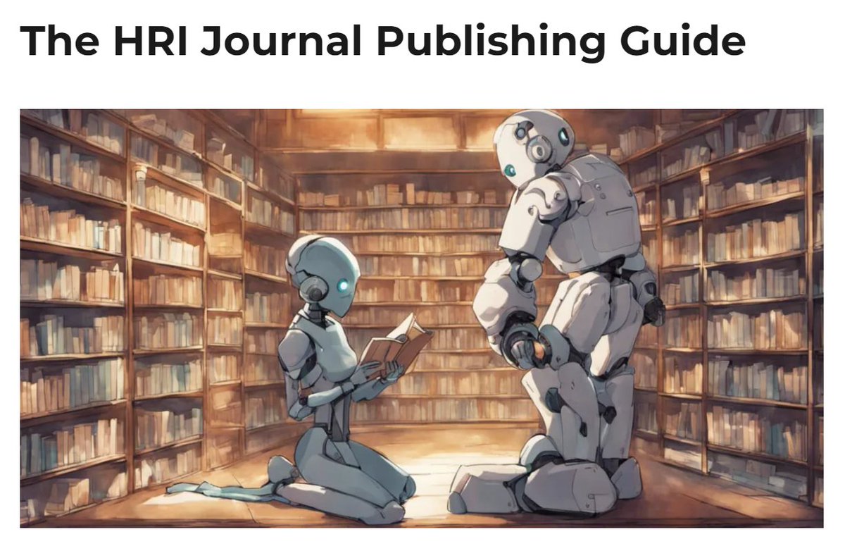 S4HRI_iit's tweet image. 🤔Are you wondering where to publish your #HRI research? 

🎧Here is a podcast for you! Our PI and EiC @A_Wykowska was interviewed by @cbartneck about #OpenAccess and the future of scientific publications 🤖

link 👉 human-robot-interaction.org/2023/09/22/the…

#socialrobotics #academicwriting #iCub