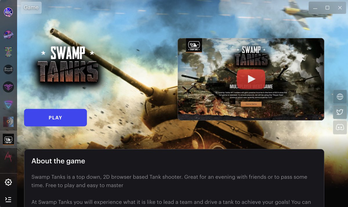 Swamp Tanks (@swamptanks) on Twitter photo We are thrilled to announce that Swamp Tanks is on KWIC Launcher made by the legends <a href="/KeyboardWIC/">KWIC - Keyboard Warriors Internet Cafe</a>
Download the KWIC Launcher today and join our weekly tournament! Over 1000 ADA in prizes each week
kwiclauncher.io
#KWIC #Cardano #NFTCommunity #CNFTCommunity #SwampTanks We are thrilled to announce that Swamp Tanks is on KWIC Launcher made by the legends <a href="/KeyboardWIC/">KWIC - Keyboard Warriors Internet Cafe</a>
Download the KWIC Launcher today and join our weekly tournament! Over 1000 ADA in prizes each week
kwiclauncher.io
#KWIC #Cardano #NFTCommunity #CNFTCommunity #SwampTanks