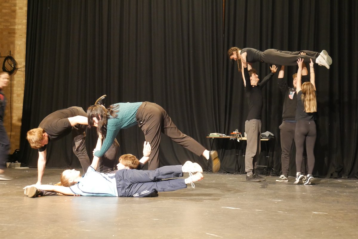 DramaWarwick's tweet photo. A few shots of our Upper Sixth in their Woyzeck Performance Workshop with @katmarypro last week.

@WarwickSchool @KHSWarwick @Kingsley_School https://t.co/afkFfn5JUR