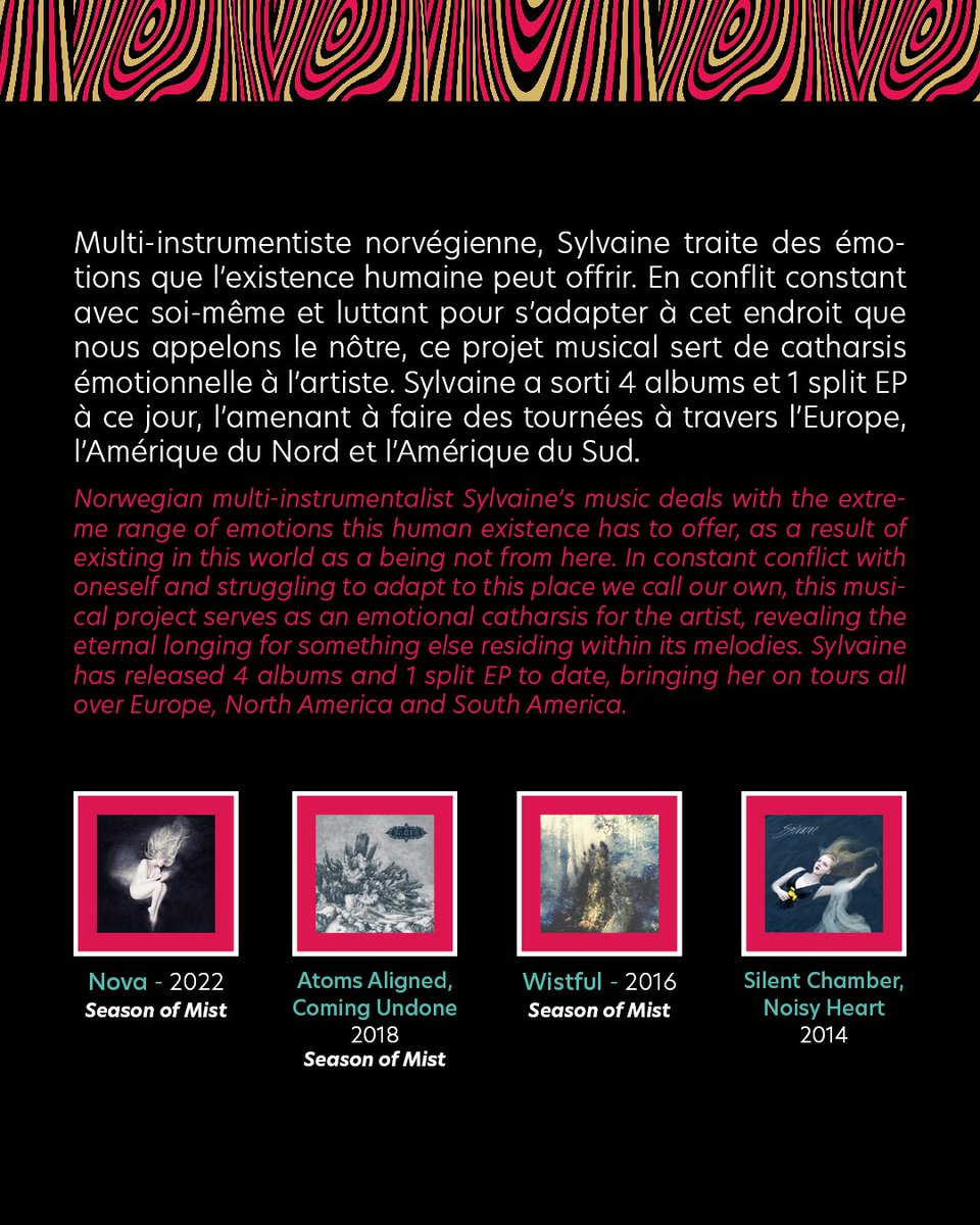 LilleMetalMusic's tweet photo. 𝐉𝐔𝐑𝐘 𝐒𝐇𝐎𝐖𝐂𝐀𝐒𝐄𝐒

Découvrez les portraits des 2 derniers jurys qui étudieront les candidatures des groupes à partir du 1er novembre, date de clôture des inscriptions ⚡

Pour candidater et avoir la chance de jouer à #L2MS, c'est par ici : https://t.co/wXN7ayMewS

#L2MS https://t.co/F5cDEMxjGE