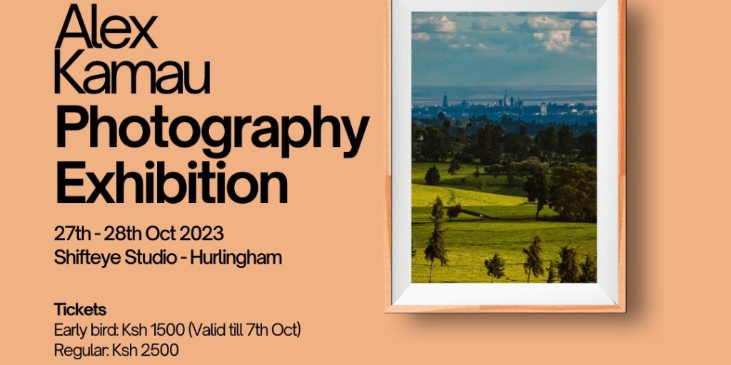 Introducing a debut #PhotographyExhibition by ALEX KAMAU 📸  27th -28th October at #ShifteyeStudios! Featuring a carefully curated selection of his most sought-after prints, each offering a glimpse into his creative journey. 

Tickets are available on alexkamau.com