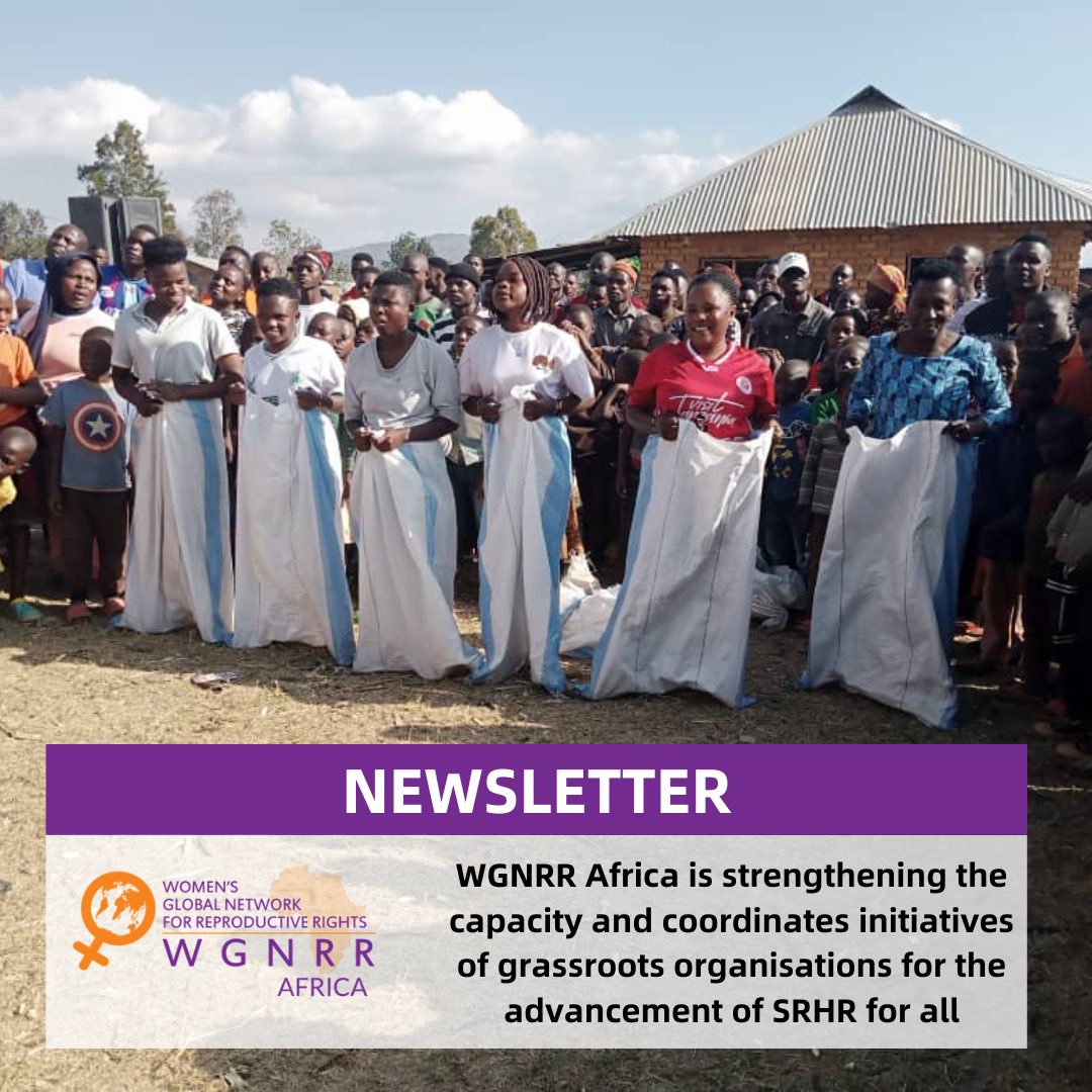 The latest edition of Grassroots Voice Newsletter is now out! Read about #September28 International Safe Abortion Day, as well as a myriad of impactful initiatives spearheaded by WGNRR Africa and its grassroots partners. Read it here 👉🏽 bit.ly/3ZPgCOx