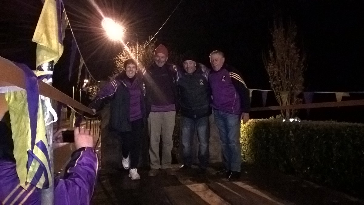 ThrowBack Thursday: On 7th November 2017, St Catherines defeated Brian Dillons 0-13 to 0-12 in a replay to win the Co Junior A title.
Some brilliant memories here -  if you look closely you may find a few young supporters in '17 who will be lining out on Saturday! #saintsabú🟣🟡