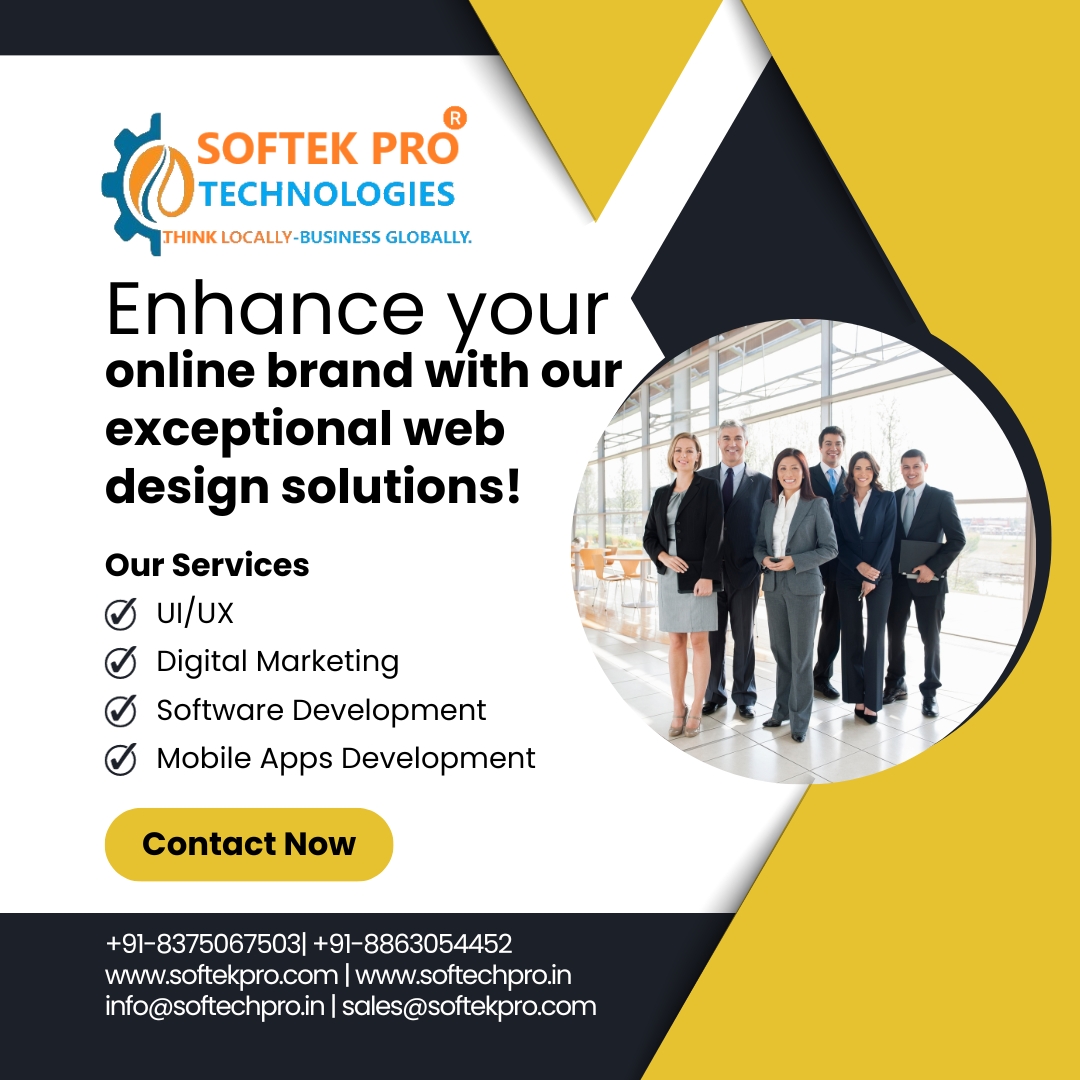 softek_pro's tweet photo. Transform your online presence with cutting-edge web design! Our expert team crafts stunning, user-friendly websites that captivate your audience. Elevate your brand and boost conversions. 
#webdesigncompanyinbhopal
#webdedevelopmentservices
https://t.co/uaE6v2W1mU https://t.co/4Dqtgl3FVA