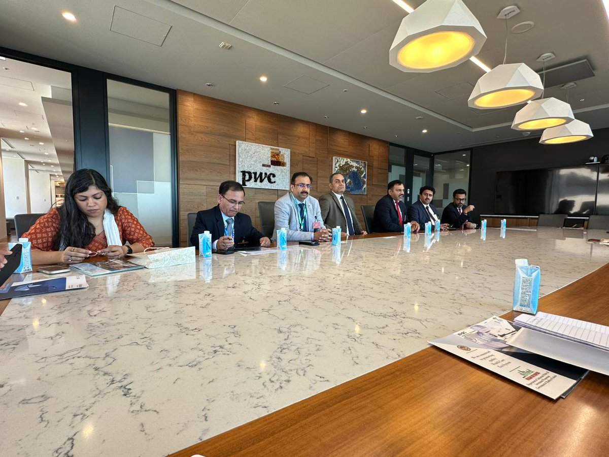 nicdc01's tweet photo. During Day 3 of the Japan Roadshow, the delegation had an insightful meeting with PwC Japan, seeking their invaluable support in leveraging their vast network for business expansion and outreach activities. https://t.co/Te9P52VtEU