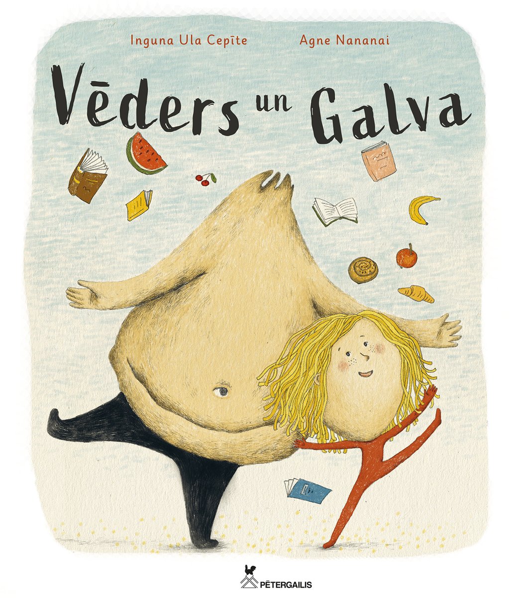 petergailis1's tweet photo. Mums jauna grāmata bērniem - "Vēders un galva", Inguna Ula Cepīte, māksliniece Agne Nainai
Grāmatas fragments: https://t.co/DLBY6wd0xm https://t.co/pKCuQVqXin
