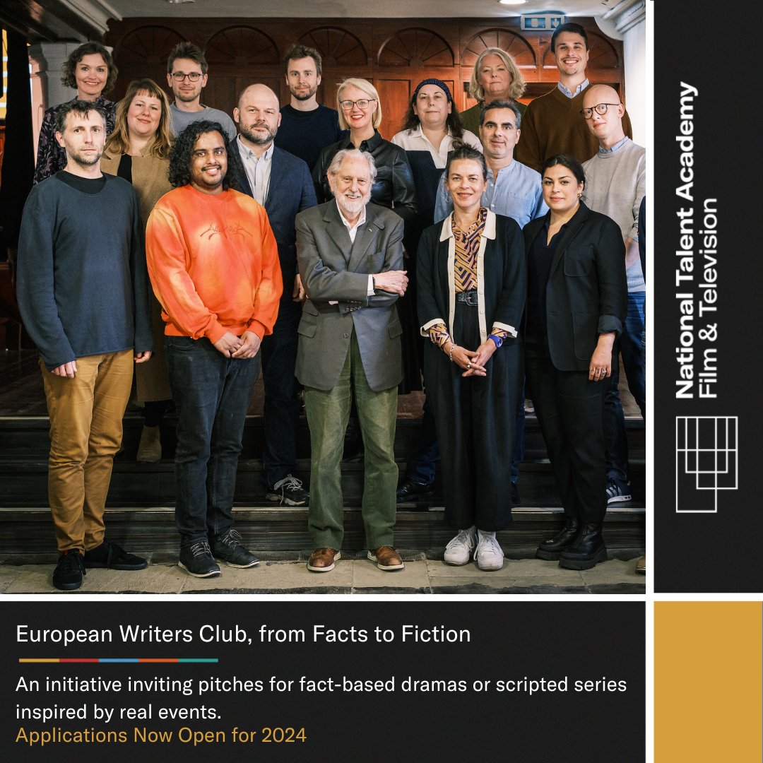 Calling all writers! ✍️

Applications are now open for EWC's 2024 scheme Boosting Impact, from Facts to Fiction. 

🔗More info here: nationaltalentacademies.ie/courses-activi… 

The National Talent Academy Film and TV is an initiative of Screen Ireland and is managed by Ardán.
