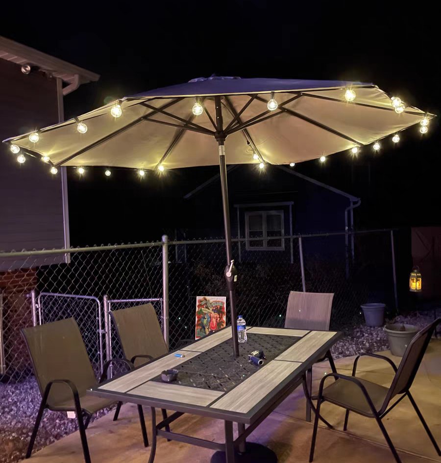 nbakilight's tweet image. #g40stringlights #tentlights #patiolights  #festoonlights #guirnaldasdeluces #ghirlandeluminoase #bistrolights #terracelights #parasollights #Akilight