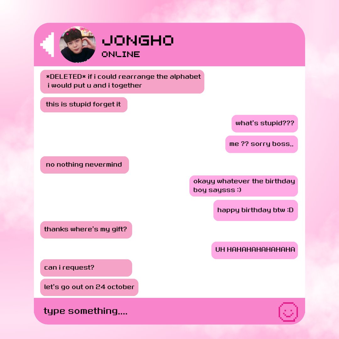 bemy1024's tweet photo. ✉️! .•°⟡˚ ༘ you received a message! from haribo ♡

HAPPY JONGHO DAY!! 💖💖

full frame previews coming soon... 
#bemy1024 #ATEEZ #에이티즈

scan cr: @atz_scans https://t.co/AdEejhdRB9