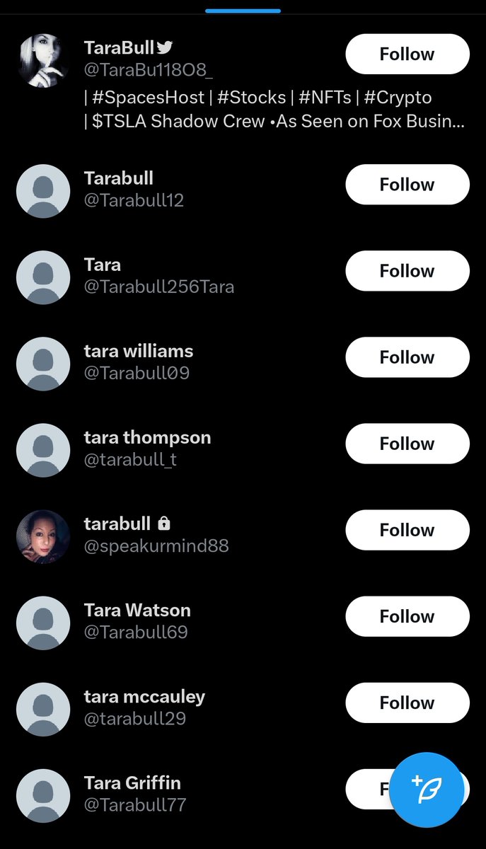 EBlainesWorld's tweet image. 5) 📝 Note, there are other accounts with similar names that are obviously not impersonating you. They were not factored in.

#IStandWithTaraBull #FakeAccounts #FalseIdentity #Impersonation