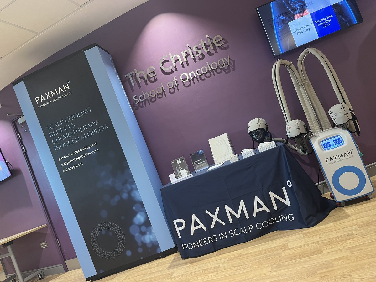 StuieRow's tweet photo. Great to be sponsoring the @UKASCC conference again this year. Over 80 delegates in person and same again attending virtually. Look forward to catching up over the two days  @scalpcooling #CIA #CIPN #sideeffectmanagment #Globalleaders https://t.co/y7LgxOpAdT