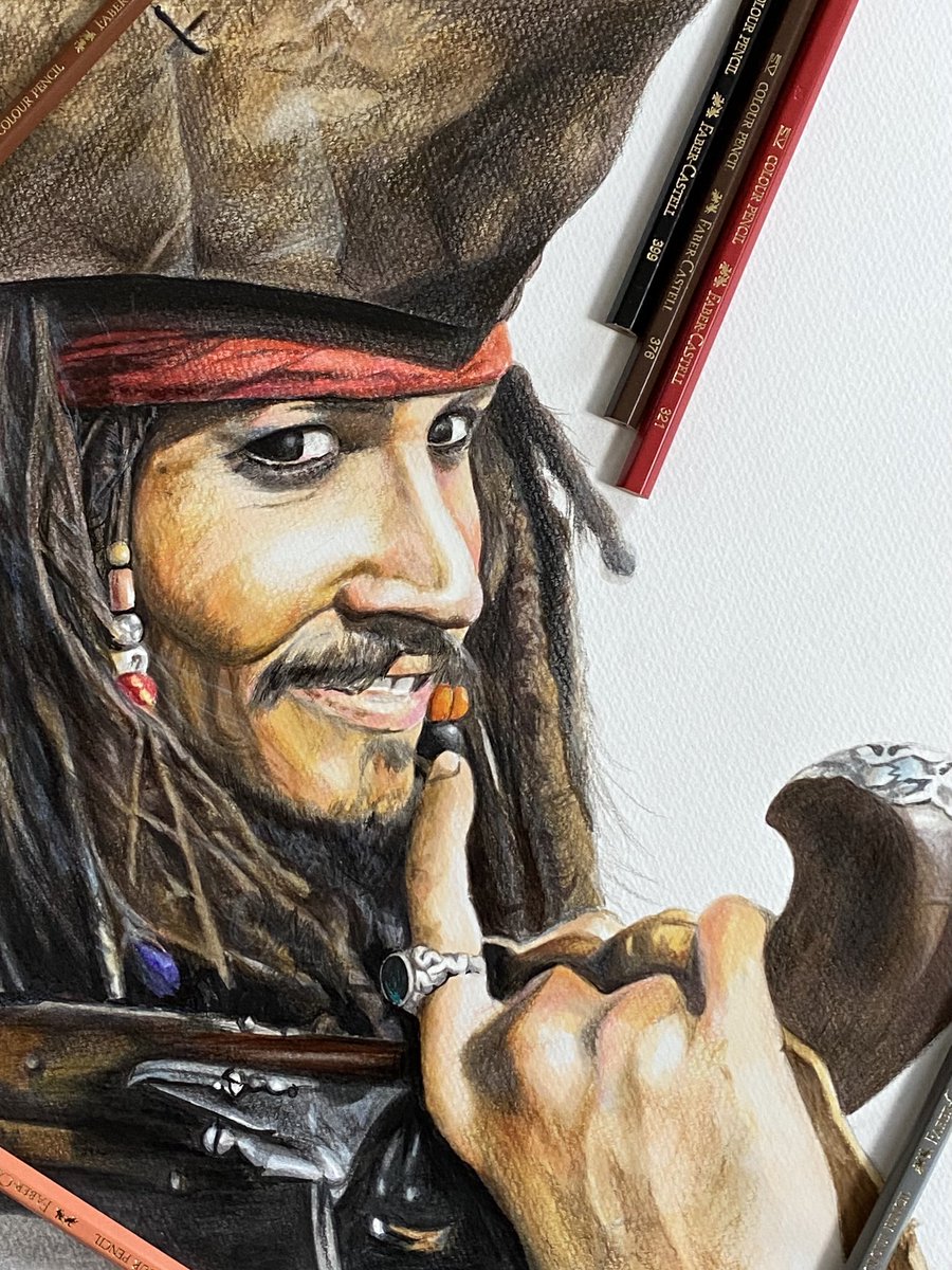 GattoBlu5's tweet photo. Now, I'm making a collection of JD's colored pencil drawings I drew. 
He who is a movie star, he who is a rock star, he who is formal, every scene is beautiful. 
@JohnnyDeppNFT 
@WeRJohnny1
#JohnnyDepp 
#johnnydepp
#ColorPencilDrawing
#色鉛筆イラスト #色鉛筆画
#ジョニー・デップ https://t.co/hQhOrl19tx