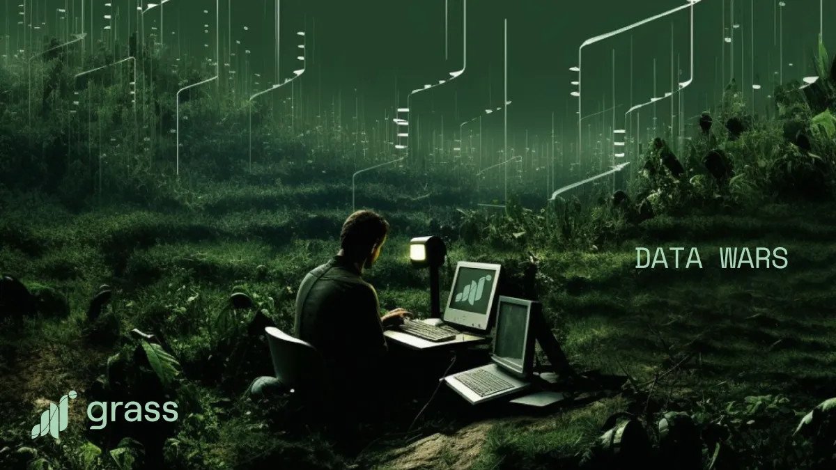 getgrassme's tweet photo. In 2023 tech giants vie to develop advanced AI models using public web data. You could call this The Data Wars.

Grass is a decentralized residential proxy market that uses token rewards...

#ai #grass #getgrass #touchgrass #farmgrass #crypto #datawars @getgrass_io https://t.co/RCdHxE2Z3Q