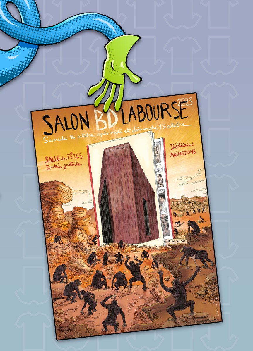 Funtastee's tweet image. Ce week-end, retrouvez-nous au Salon de la BD Labourse comme chaque année.
RDV donc samedi (après midi) et dimanche à la salle des fêtes de Labourse (62), l'entrée est gratuite !

#salondelabdlabourse #labourse #salonbd