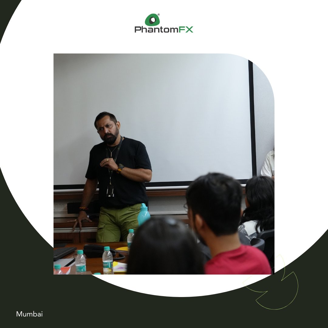 phantomfx_india's tweet image. Innovate. Educate. Inspire.  💡 

#PhantomFX empowers the next generation of thinkers through an enriching industrial visit  🌟

The students of MAAC,Nashik embarked on a visit to gain valuable insights into the PhantomFX&apos;s VFX Pipeline⚡

#VFX #Industrialvisit #Mumbai