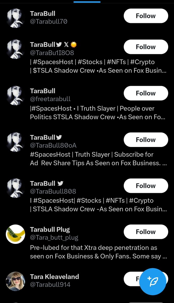 EBlainesWorld's tweet image. 4) ℹ️ From my research, it is actually easier to find &apos;similar&apos; accounts by using the mobile app versus any functions of the browser search. 

🤷‍♂️ At least from what I was able to determine with my PC &amp;amp; Phone.

#IStandWithTaraBull #FakeAccounts #FalseIdentity #Impersonation