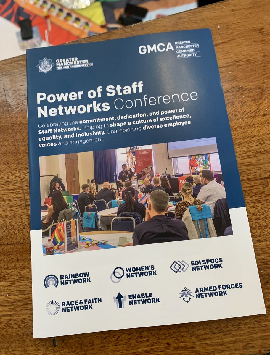 We’re getting ready for our third annual Power of Staff Networks Conference 🙌🏾🌈❤️ 

Today is all about celebrating our amazing staff networks and allies from across GMFRS and <a href="/greatermcr/">Greater Manchester Combined Authority</a> who are making a positive difference to our organisations and communities #StaffNetworksGM