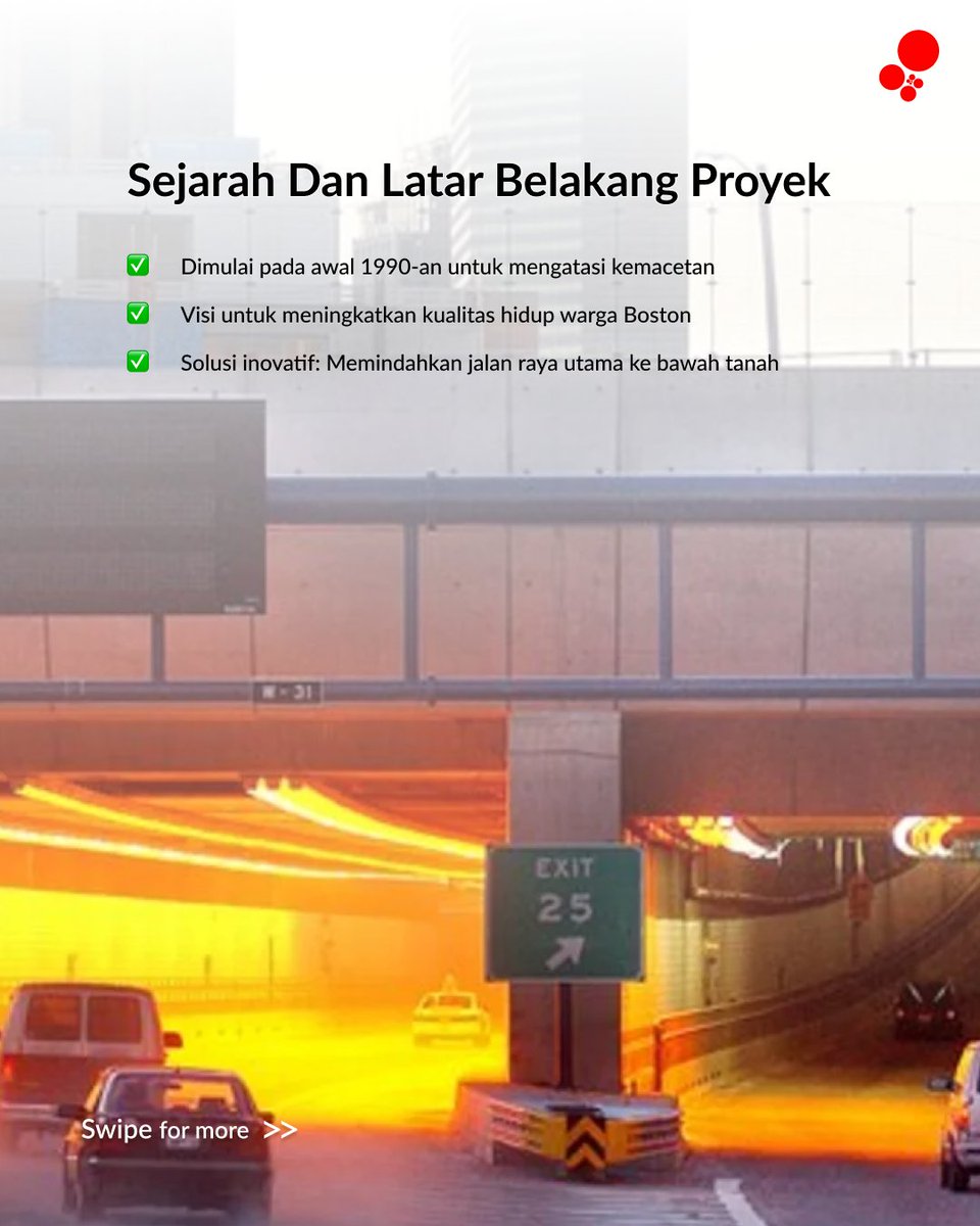 smsperkasa's tweet image. "Big Dig" merupakan transformasi monumental di infrastruktur Boston, mengatasi tantangan lalu lintas dan meningkatkan kualitas hidup warga Boston. 

#BigDig #Infrastruktur #Boston #Inovasi