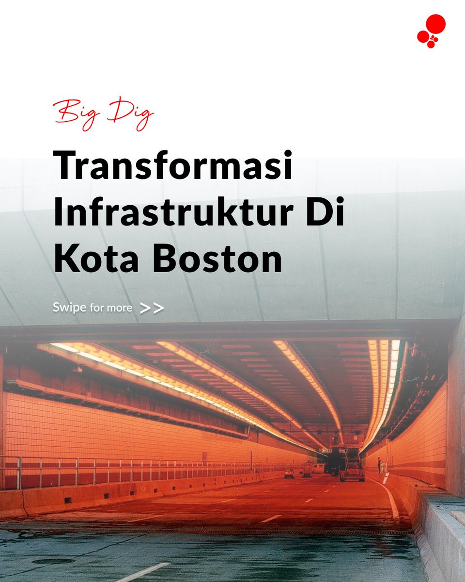 smsperkasa's tweet image. "Big Dig" merupakan transformasi monumental di infrastruktur Boston, mengatasi tantangan lalu lintas dan meningkatkan kualitas hidup warga Boston. 

#BigDig #Infrastruktur #Boston #Inovasi