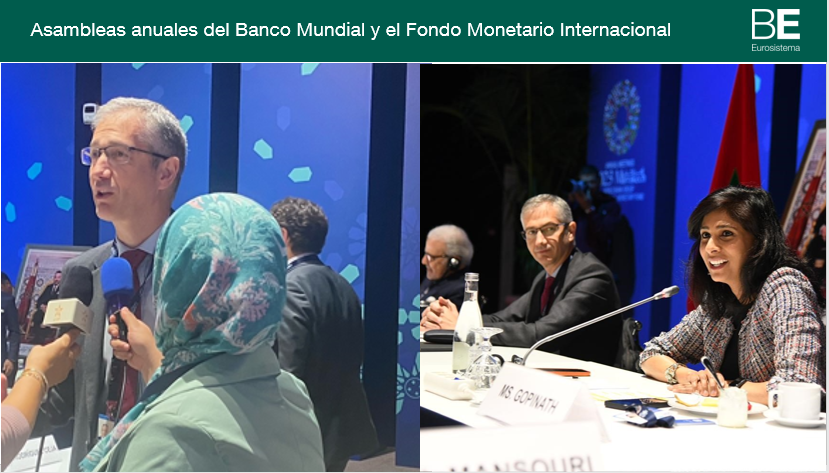El gobernador #bdeHdeCos ha participado en el encuentro de alto nivel sobre promoción del #liderazgodelamujer en #bancacentral coorganizado por <a href="/BankAlMaghrib/">Bank Al-Maghrib</a> y <a href="/BancoDeEspana/">Banco de España</a> en el marco de las asambleas anuales del <a href="/IMFNews/">IMF</a> y <a href="/WorldBank/">WorldBank</a> en Marrakech