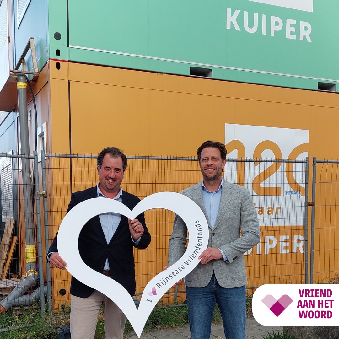 Wij zijn ontzettend trots op de steun en betrokkenheid van onze bedrijfsvrienden! Maak kennis met Kuiper Groep uit Arnhem die onlangs bedrijfsvriend werd van het Rijnstate Vriendenfonds. 👉rijnstatevriendenfonds.nl/nieuws/bedrijf…

#kuipergroep #bedrijfsvriend #rijnstatevriendenfonds #rijnstate