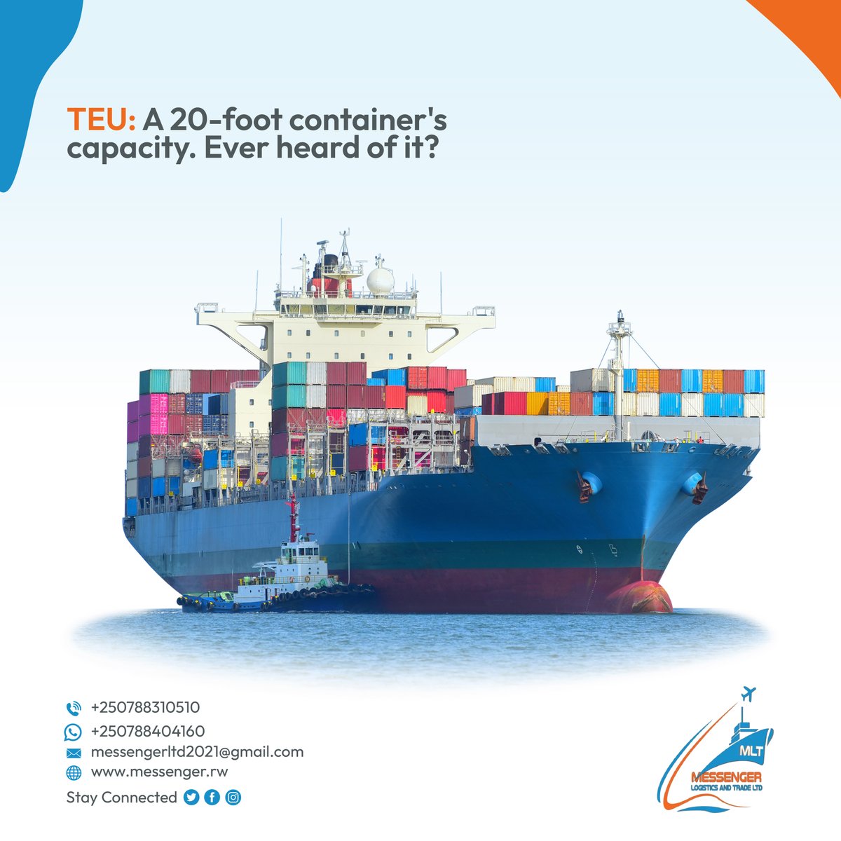 messengerltdrw's tweet image. Thursday tip:

From tiny packages to massive containers, every term has a story. This standard measurement allows for consistent tracking, handling, and stacking of containers. 

Stay tuned to learn more. 

#messengergisticsandtrade 
#logisticsterms 
#thursdaytip