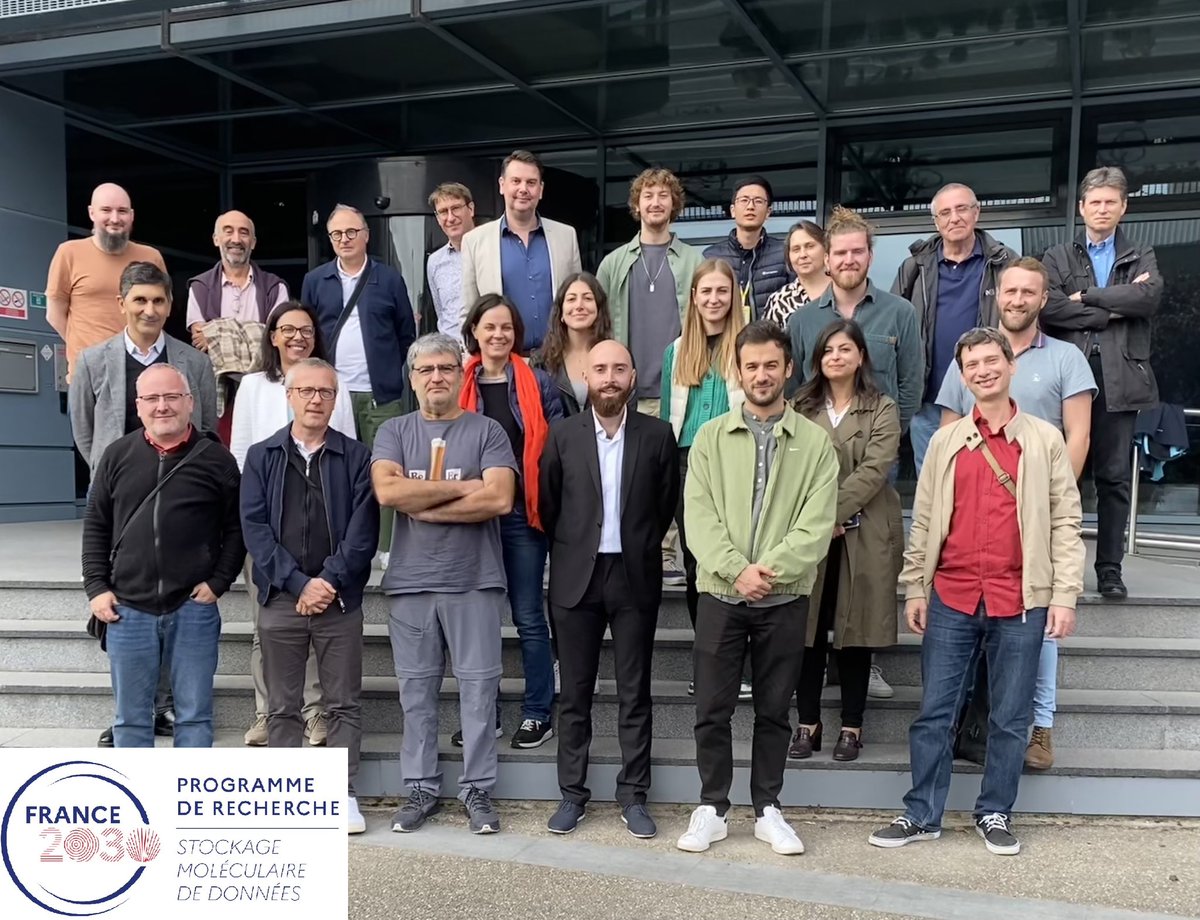 Lab. of Chemistry of Informational Macromolecules (@labolutz) on Twitter photo Synthetic digital polymers move to the next level! The kick-off meeting of the project "New Polymers as an Alternative" of the large national network #MoleculArXiv was held in I.S.I.S. on Monday, October, 9th 2023.
<a href="/AgenceRecherche/">ANR - Agence nationale de la recherche</a> Synthetic digital polymers move to the next level! The kick-off meeting of the project "New Polymers as an Alternative" of the large national network #MoleculArXiv was held in I.S.I.S. on Monday, October, 9th 2023.
<a href="/AgenceRecherche/">ANR - Agence nationale de la recherche</a>