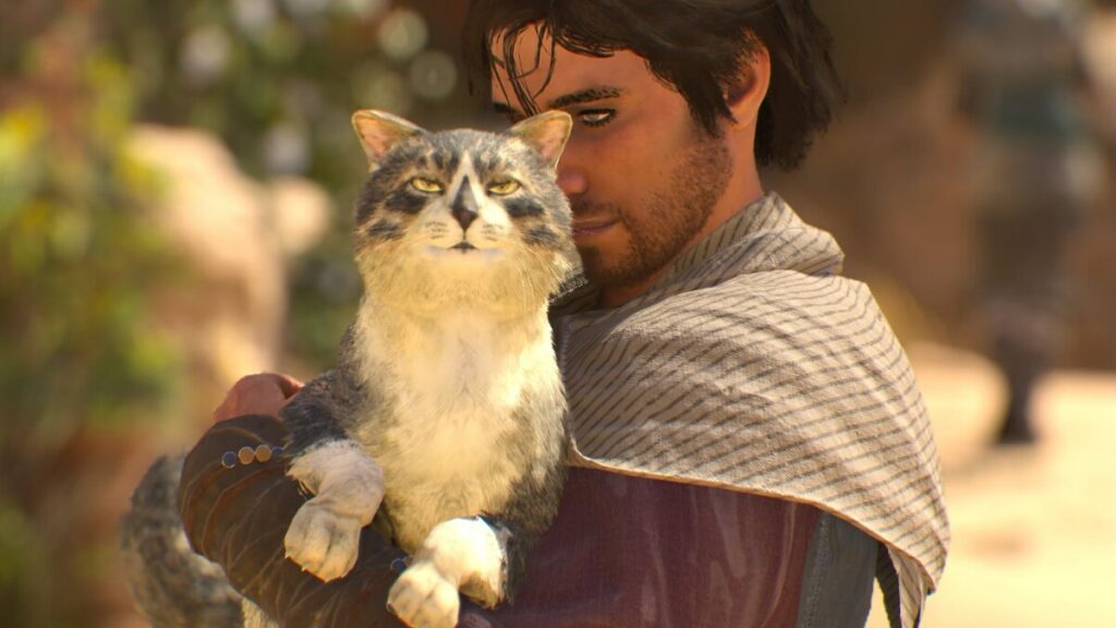 JVCom's tweet photo. Ubisoft fait le point sur Assassin's Creed Mirage : 

- 1,2 million de chats caressés
- les joueurs ont passé l'équivalent de 479 ans à parcourir Bagdad
- 60 millions de Sauts de la Foi
- plus gros lancement d'un jeu Ubisoft sur PS5/Xbox Series https://t.co/tTiBomOzAK