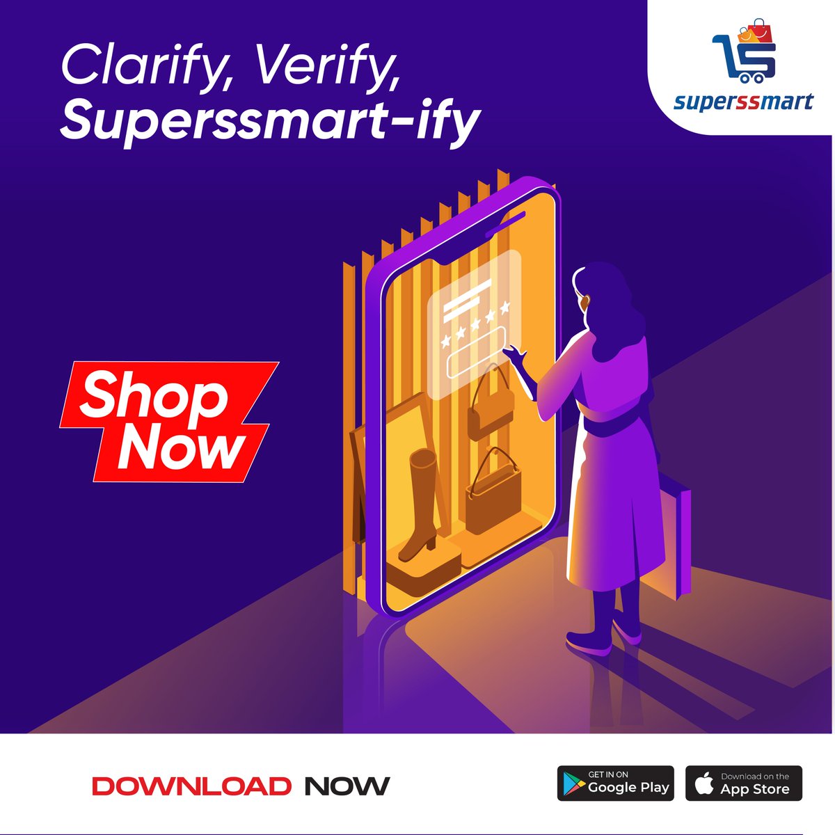 Choose, add to the cart, and shop, shop, shop! 🤩 Get the Superssmart thrill every time you purchase and shop for all of your heart's desires from the comfort of your home today! 🎊🛒

#onlineshopping #onlineshoppingindia #onlineshopindia #shoplocal #shoponline #onlineshop