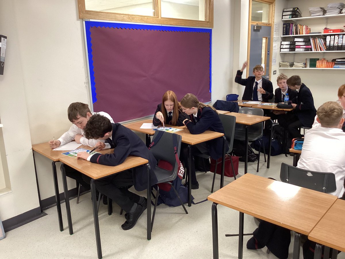 WHS_MFL's tweet photo. YR10 enjoyed some code cracking challenges today in preparation for @GCHQ National Languages competition in November! @WallaceHigh @NICILT #careersinlanguages #languageswork https://t.co/BSKtPapNvv